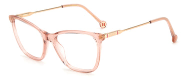 Designer Women Carolina Herrera Eyeglasses: CH 0071 - Nude- SpecSMART Eye Clinic (Diagonal View)
